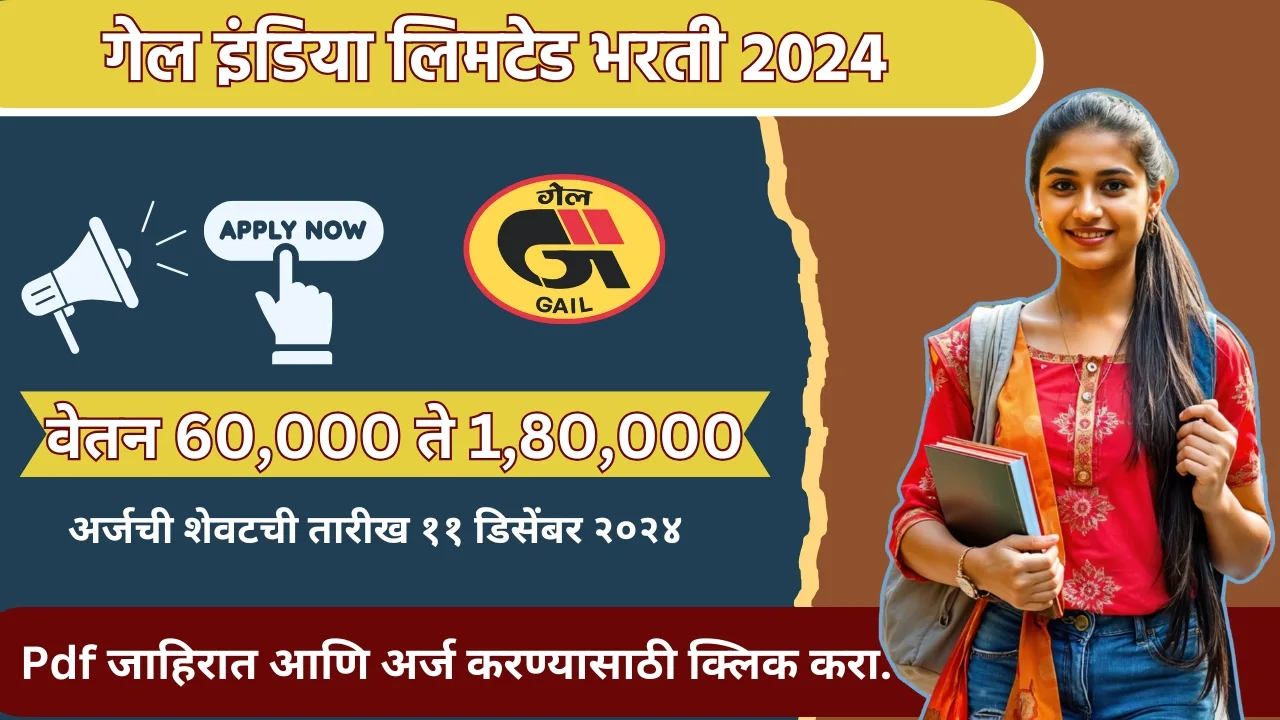 Gail india Ltd Recruitment 2024