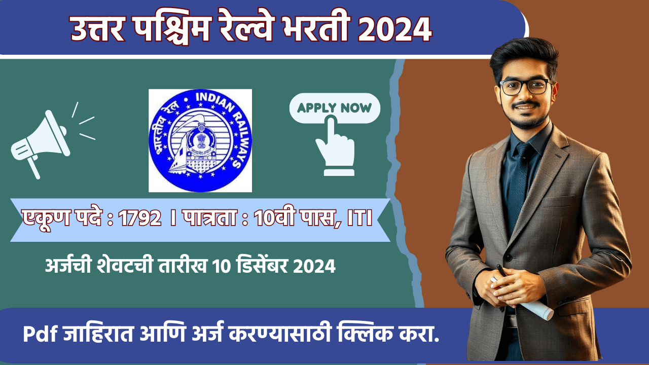 North Western Railway Bharti 2024