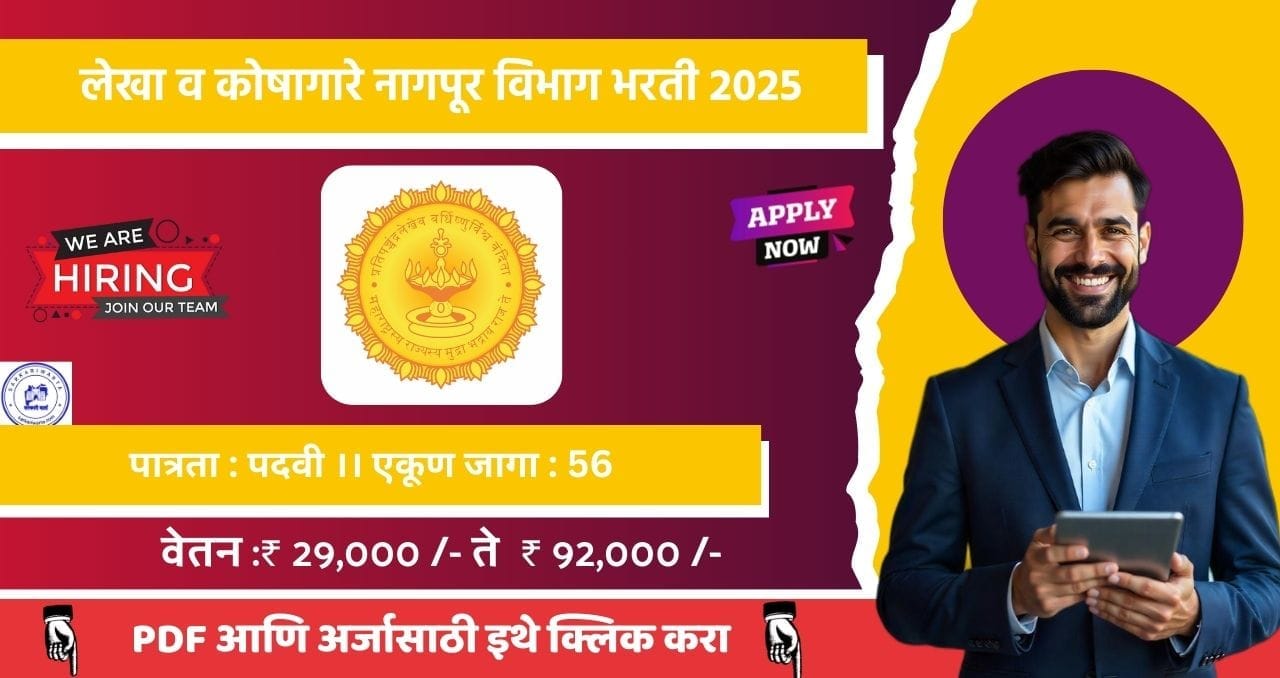 Lekha koshagar Vibhag Nagpur Bharti 2025