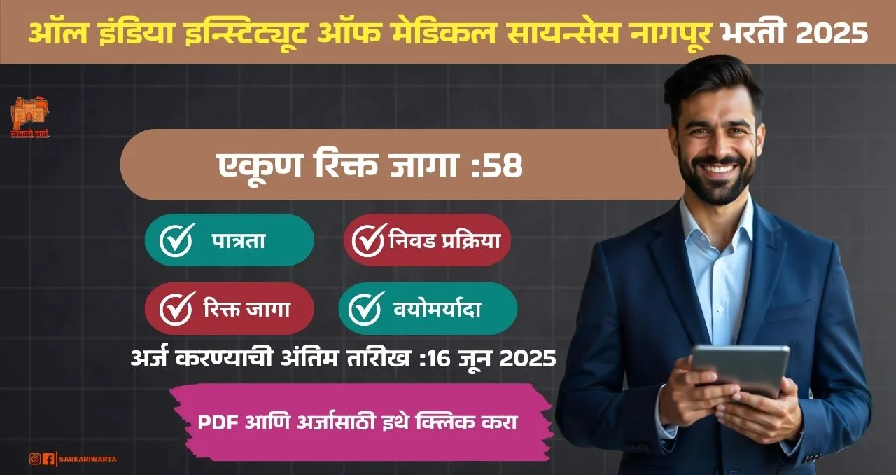 AIIMS Nagpur Bharti 2025