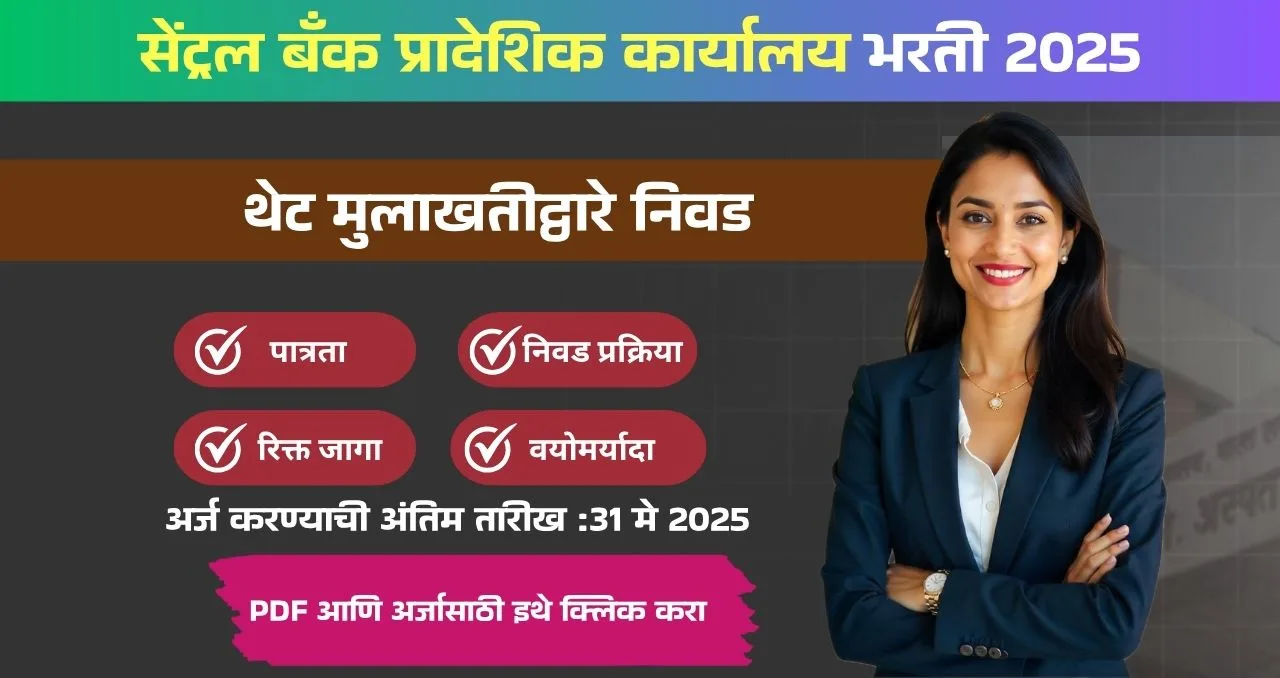 Central Bank Of India Bharti 2025