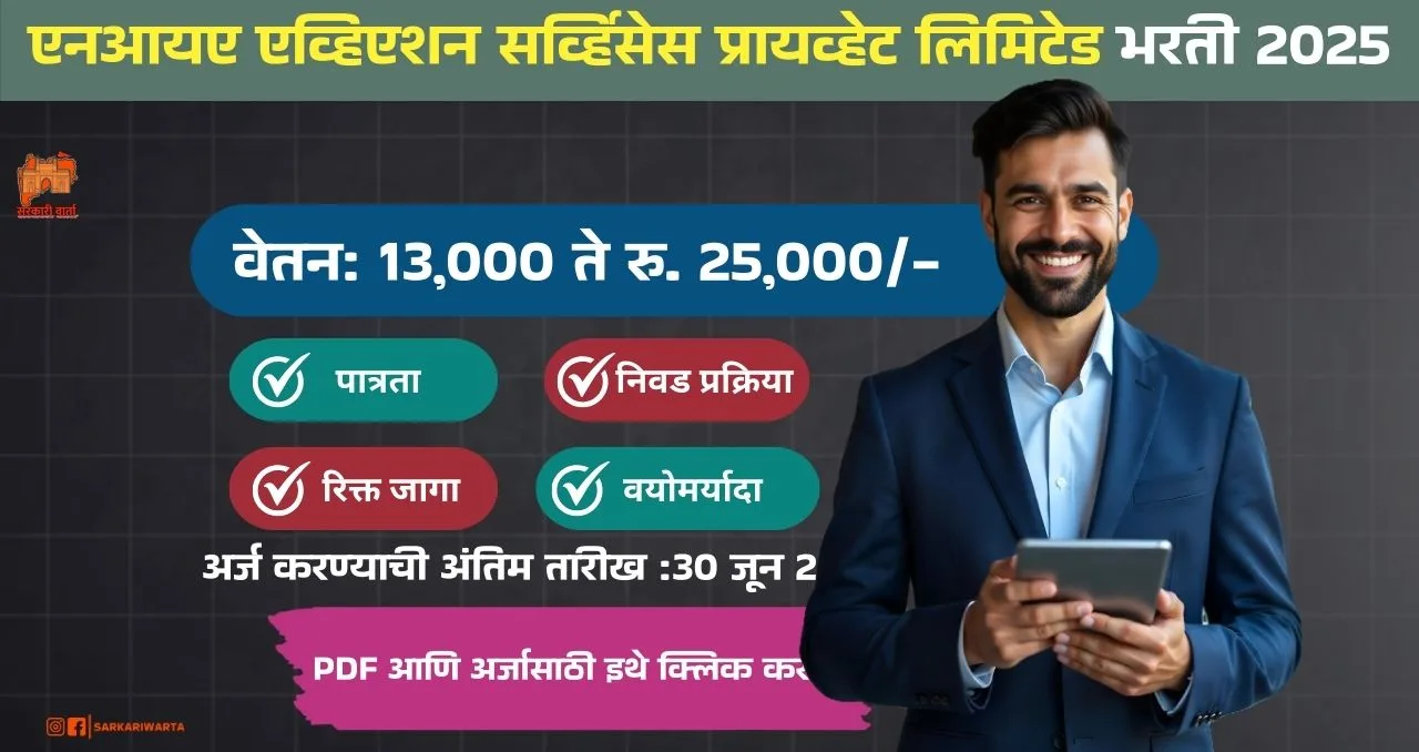 NIA Aviation Services Bharti 2025